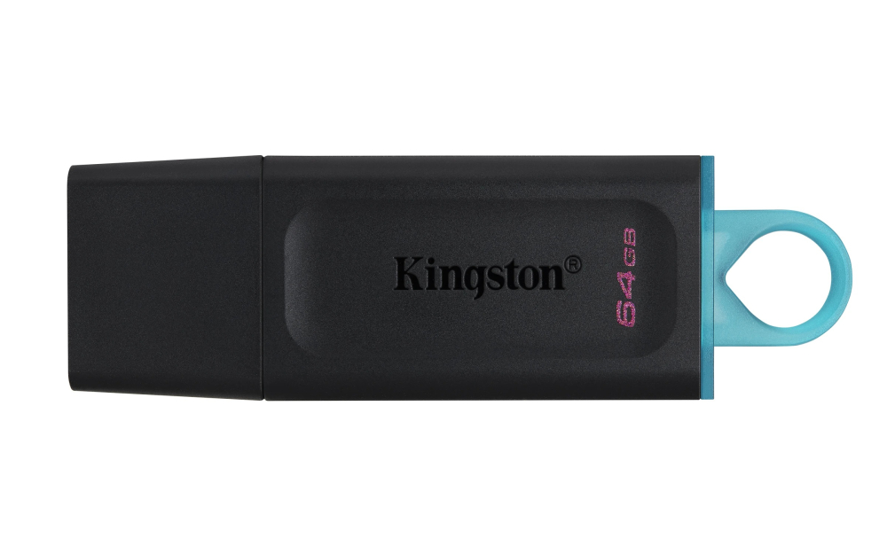 MEMORIE USB 3.2 KINGSTON 64 GB, cu capac, carcasa plastic, negru, Cod Produs: DTX/64GB [2]