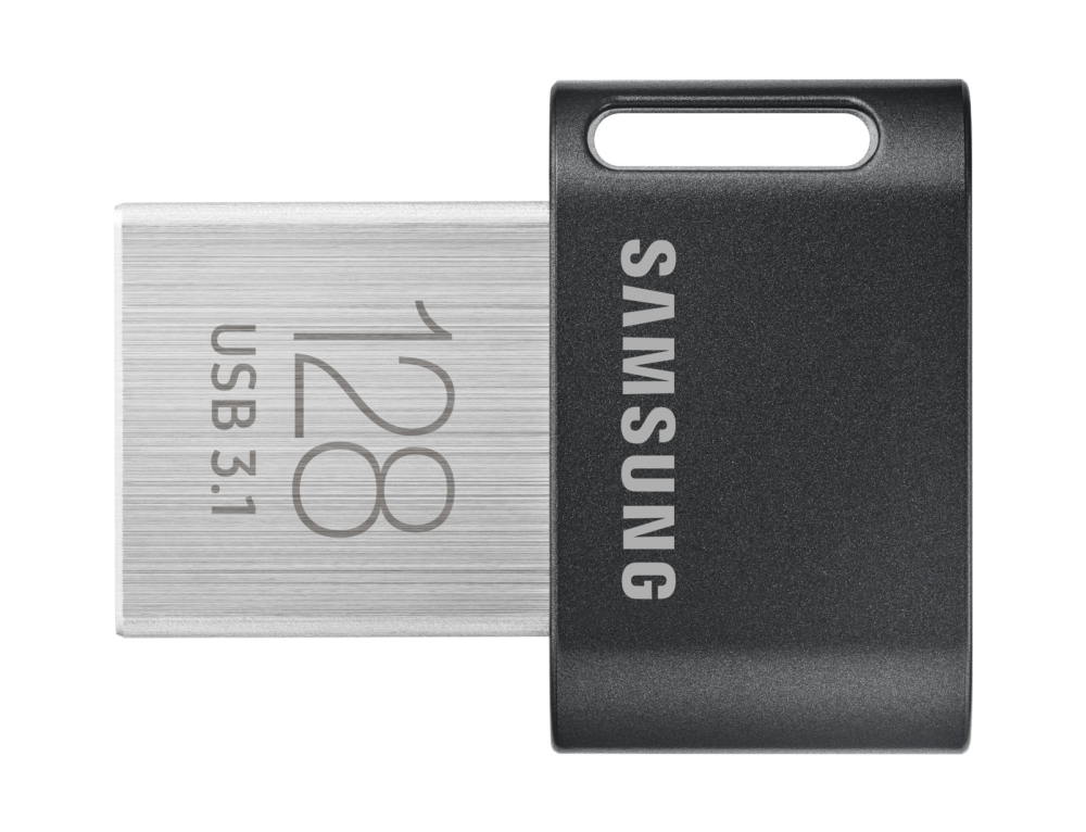 MEMORIE USB SAMSUNG 128 GB ,  USB 3.1 ,  profil mic ,  carcasa plastic ,  negru ,  Cod Produs: MUF-128AB/APC [2]
