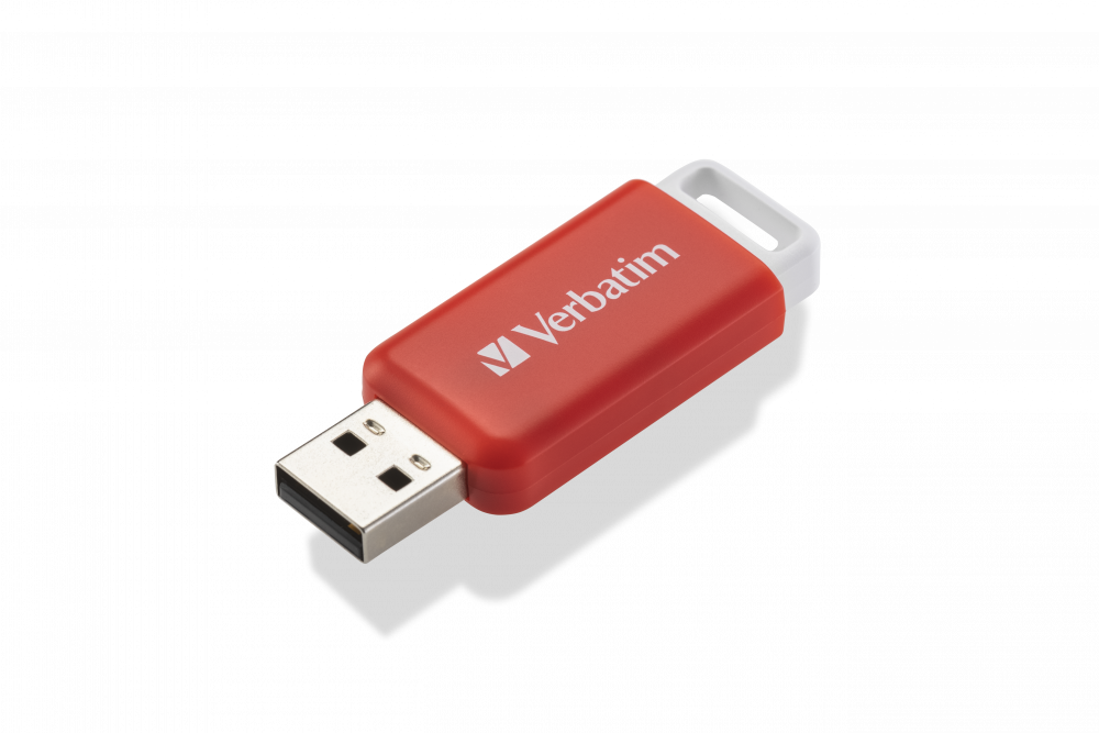 MEMORIE USB VERBATIM DATABAR 16GB USB 2.0 ROSU Cod Produs: 49453 [2]