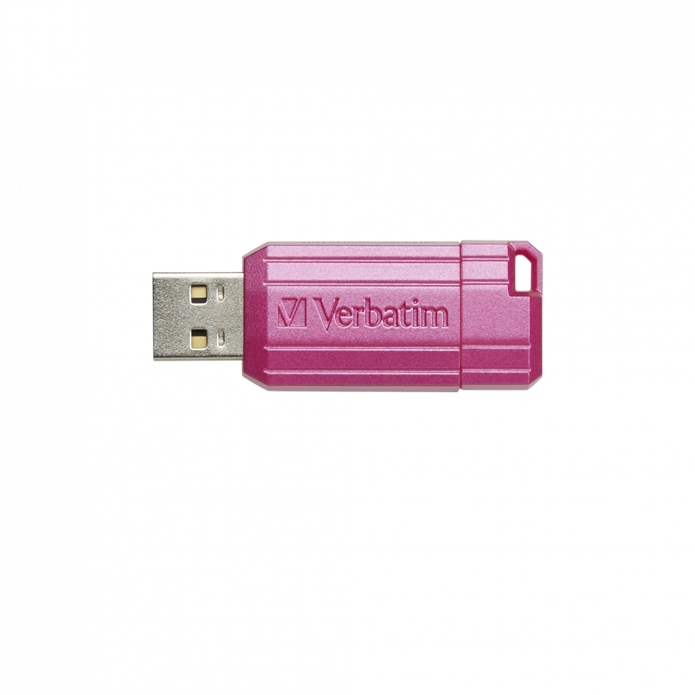 MEMORIE USB VERBATIM PINSTRIPE STORE ` N` GO 32GB USB 2.0 ROZ Cod Produs: 49056 [3]