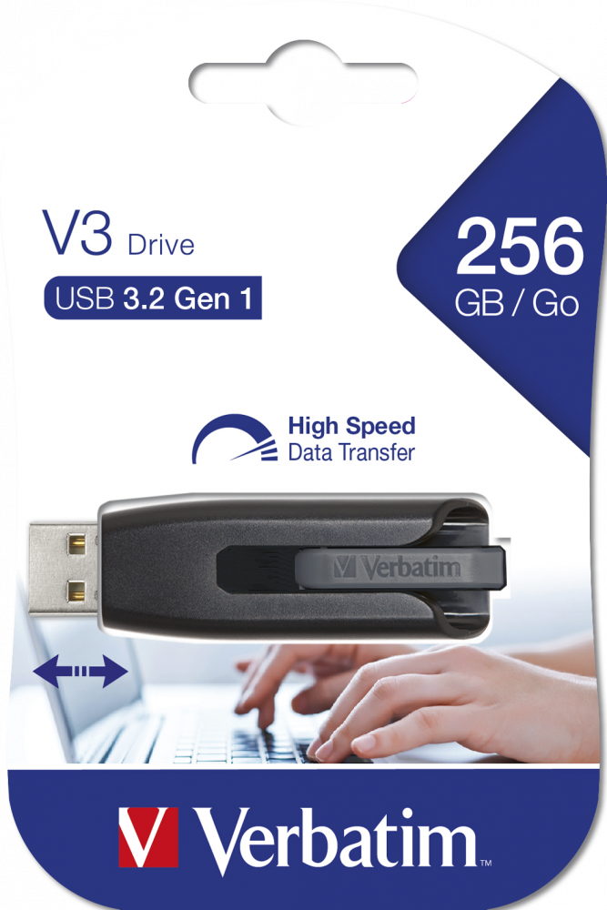 MEMORIE USB VERBATIM StoreNGo 256GB V3 USB 3.0 Cod Produs: 49168 [4]