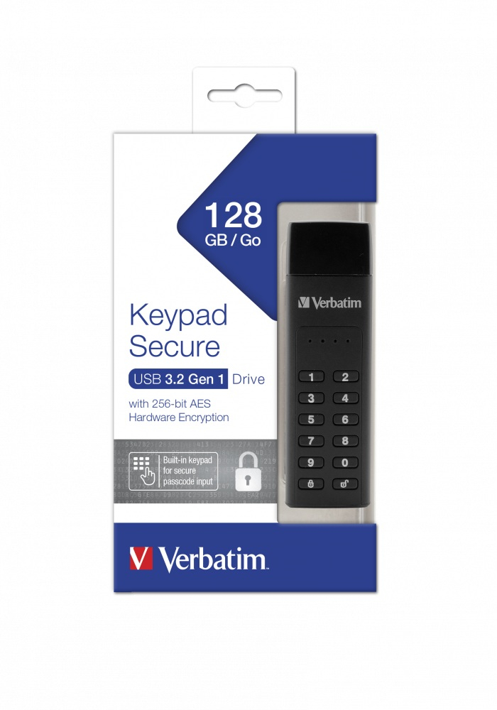MEMORII USB Verbatim VER 49429 KEYPAD SECURE USB 3.0 DRIVE ,  Cod Produs: 49429 [3]