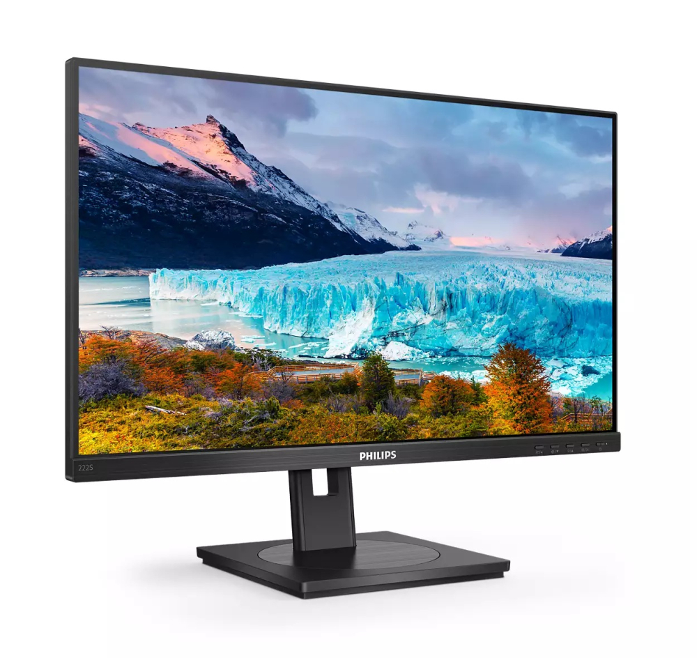 MONITOR PHILIPS 21.5 inch ,  home ,  office ,  IPS ,  Full HD (1920 x 1080) ,  Wide ,  250 cd/mp ,  4 ms ,  HDMI ,  DVI ,  VGA ,  DisplayPort ,  Cod Produs: 222S1AE/00 [2]