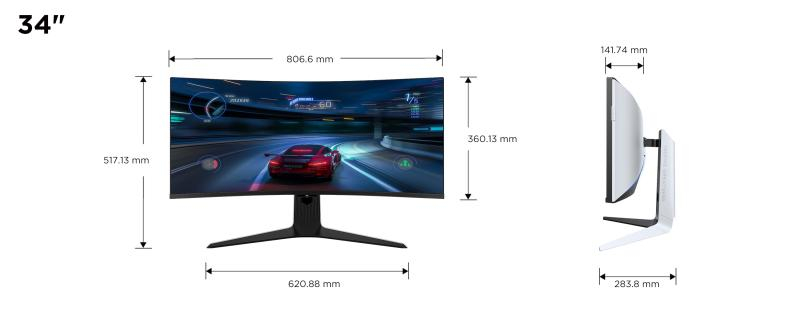 Monitor TCL 3 Cod Produs: 34R83Q [4]