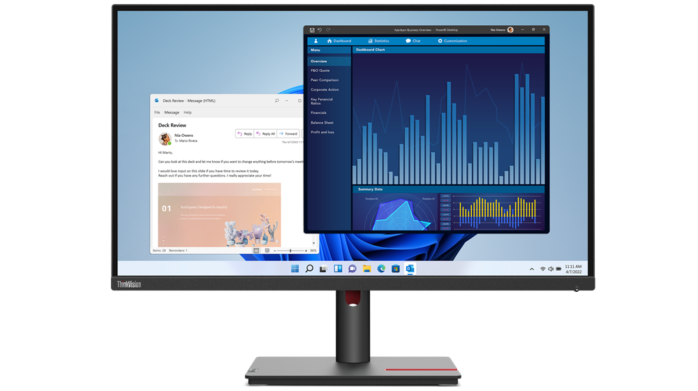Monitor ThinkVision T27h-30 , 2 Cod Produs: 63A3GAT1EU [3]