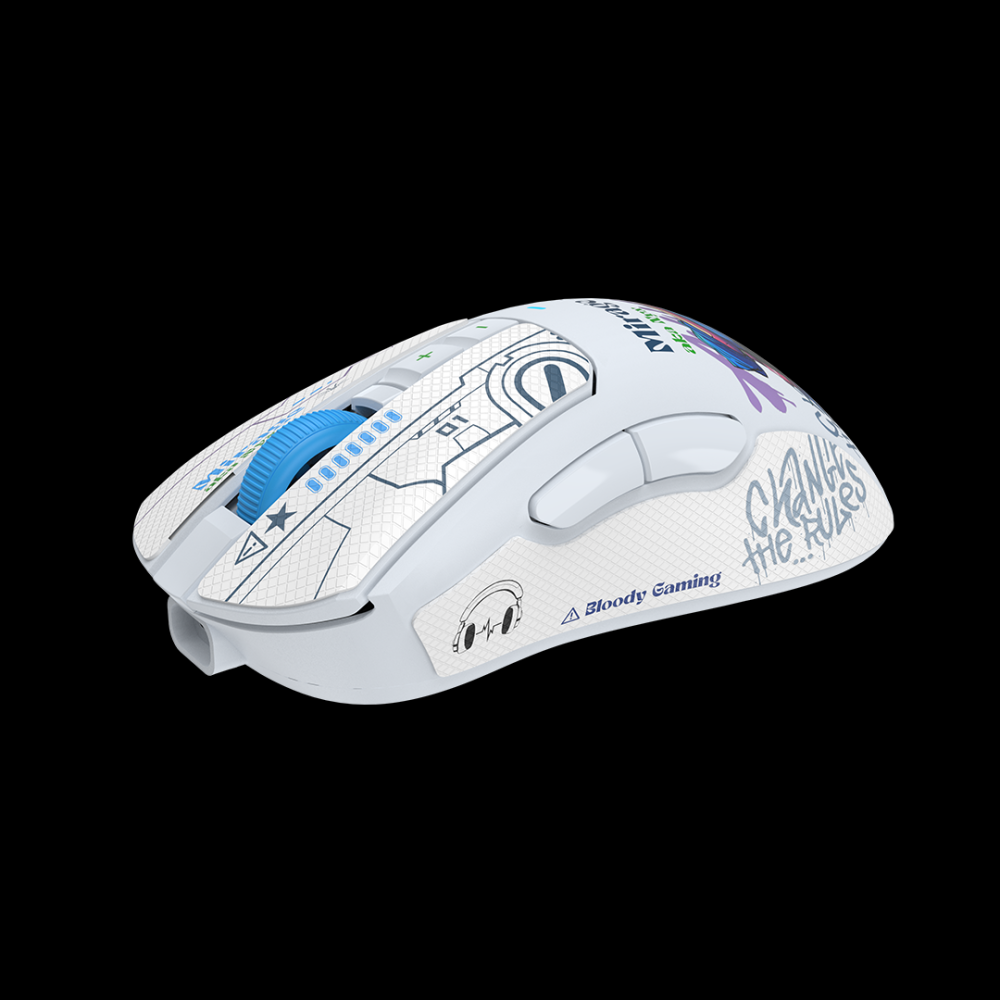 Mouse A4Tech, gaming, Bloody WaveLink Full Speed Dual Mode Wireless Nyx Mirage, Cod Produs: R73Pro Nyx Mirage [6]