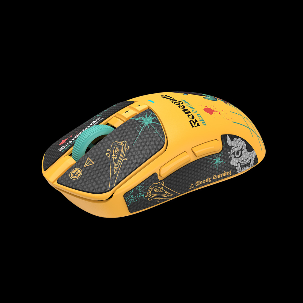 Mouse A4Tech, gaming, BLOODY WAVELINK FULL SPEED,DUAL MODE WIRELESS USB RENEGADE SUNSET TYPE-C , Cod Produs: R72Ultra RENEGADE SUNSET [2]