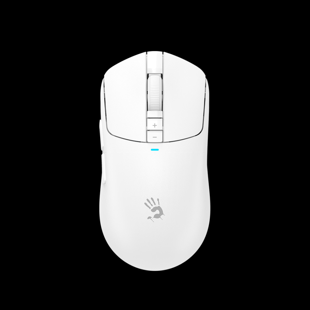 Mouse A4Tech, gaming, BLOODY WAVELINK FULL SPEED, DUAL MODE WIRELESS USB WHITE TYPE-C , Cod Produs: R72Ultra White [1]