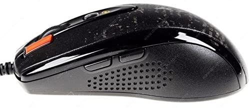MOUSE A4tech, gaming, cu fir, USB, optic, 3000 dpi, butoane/scroll 4/1, buton selectare viteza, negru, Cod Produs: F5-BK [4]