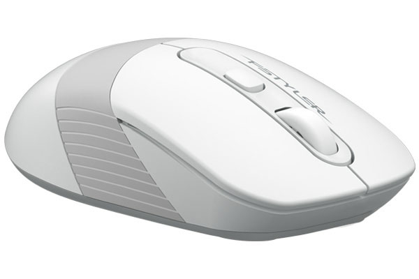 MOUSE A4tech ,  gaming ,  wireless ,  2.4GHz ,  optic ,  2000 dpi ,  butoane/scroll 4/1 ,  buton selectare viteza ,  alb/ gri ,  Cod Produs: FG10 White [4]