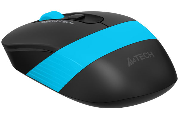 MOUSE A4tech ,  gaming ,  wireless ,  2.4GHz ,  optic ,  2000 dpi ,  butoane/scroll 4/1 ,  buton selectare viteza ,  negru / albastru ,  Cod Produs: FG10 Blue [3]