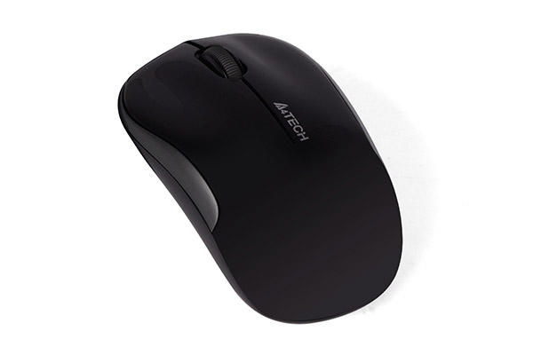 MOUSE A4tech, PC sau NB, wireless, 2.4GHz, optic, 1000 dpi, butoane/scroll 3/1, , negru, Cod Produs: G3-300N-BK [2]