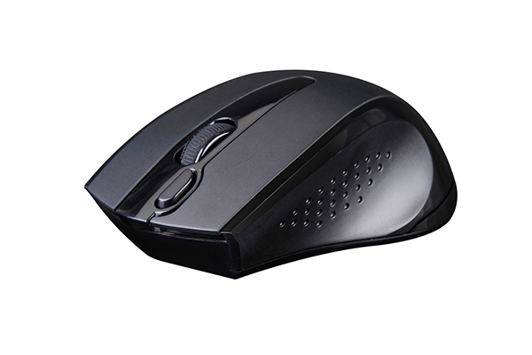 MOUSE A4tech, PC sau NB, wireless, 2.4GHz, optic, 1000 dpi, butoane/scroll 3/1, silent click, negru, Cod Produs: G9-500FS-BK [4]