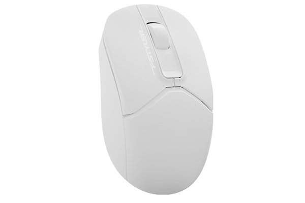 MOUSE A4tech, PC sau NB, wireless, 2.4GHz, optic, 1200 dpi, butoane/scroll 3/1, , alb, Cod Produs: FG12-W [2]