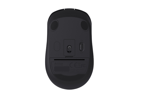 MOUSE A4tech ,  PC sau NB ,  wireless ,  2.4GHz ,  optic ,  1200 dpi ,  butoane/scroll 3/1 ,   ,  negru ,  Cod Produs: FG12-BK [5]