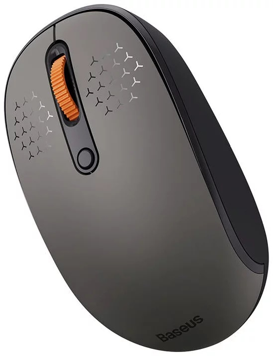 MOUSE Baseus PC sau NB wireless, 2.4GHz si Bluetooth, optic, 800/ 1200/1600 dpi,butoane/scroll 3/1, gri Cod Produs: B01055503833-00 [8]