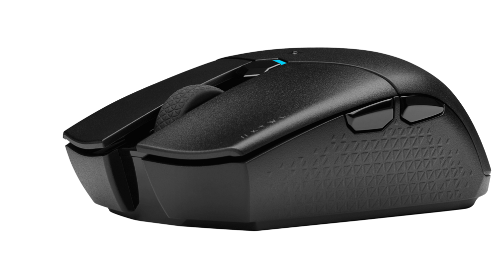 MOUSE CORSAIR, gaming, wireless, Bluetooth | 2.4GHz, optic, 10000 dpi, butoane/scroll 6/1, butoane programabile, buton selectare viteza, negru, Cod Produs: CH-931C011-EU [8]