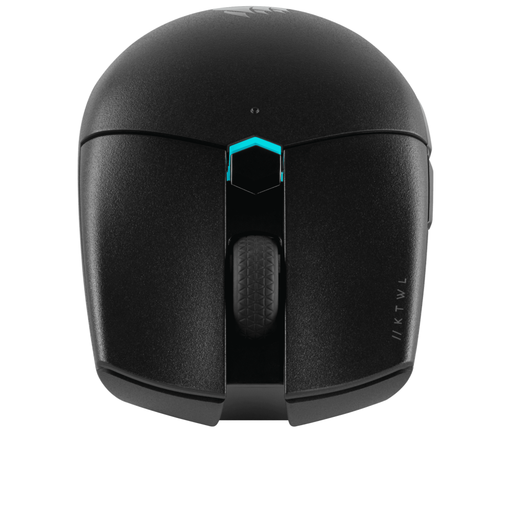 MOUSE CORSAIR, gaming, wireless, Bluetooth | 2.4GHz, optic, 10000 dpi, butoane/scroll 6/1, butoane programabile, buton selectare viteza, negru, Cod Produs: CH-931C011-EU [13]