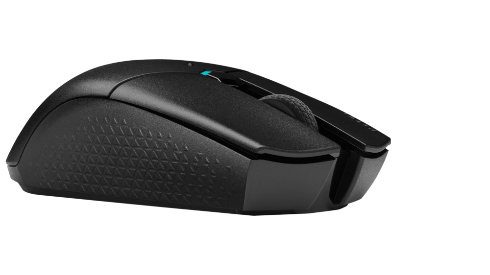 MOUSE CORSAIR, gaming, wireless, Bluetooth | 2.4GHz, optic, 10000 dpi, butoane/scroll 6/1, butoane programabile, buton selectare viteza, negru, Cod Produs: CH-931C011-EU [9]