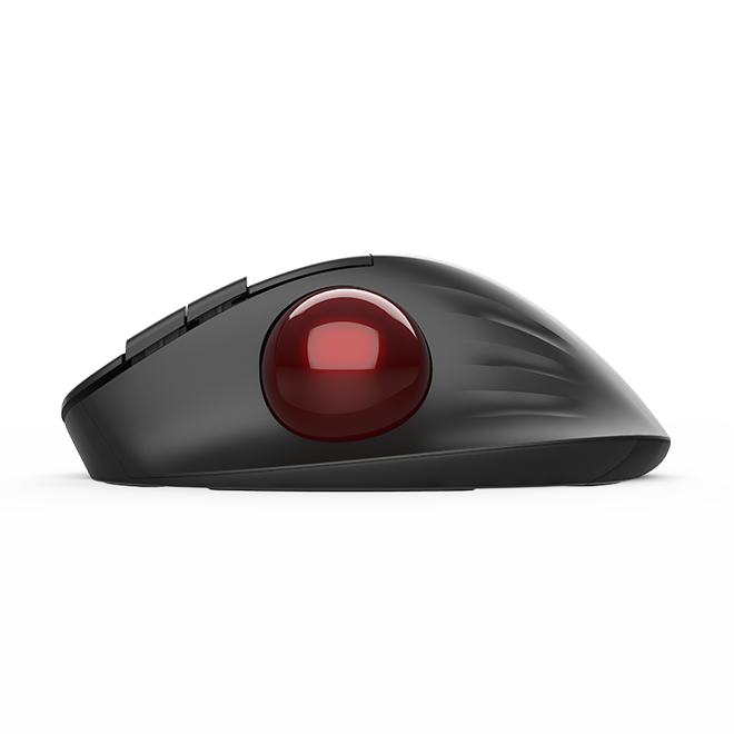 MOUSE DELUX ,  trackball ,  wireless ,  2.4GHz + BT5.0 ,  USB ,  optic ,  4000 dpi ,  butoane/scroll 5/1 ,  negru ,  Cod Produs: MT1DB-BK [2]