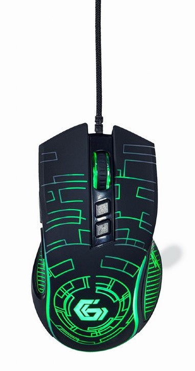 MOUSE GEMBIRD, gaming, cu fir, USB, optic, 3600 dpi, butoane/scroll 7/1, iluminare, cablu 1.5m, negru, Cod Produs: MUSG-RGB-01 [3]