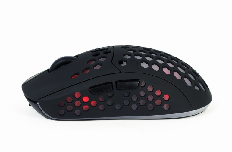 MOUSE GEMBIRD, gaming, wireless, USB, optic, 1600 dpi, butoane/scroll 6/1, iluminare, acum. Li-ION 400mAh, negru, Cod Produs: MUSG-RAGNAR-WRX500 [2]