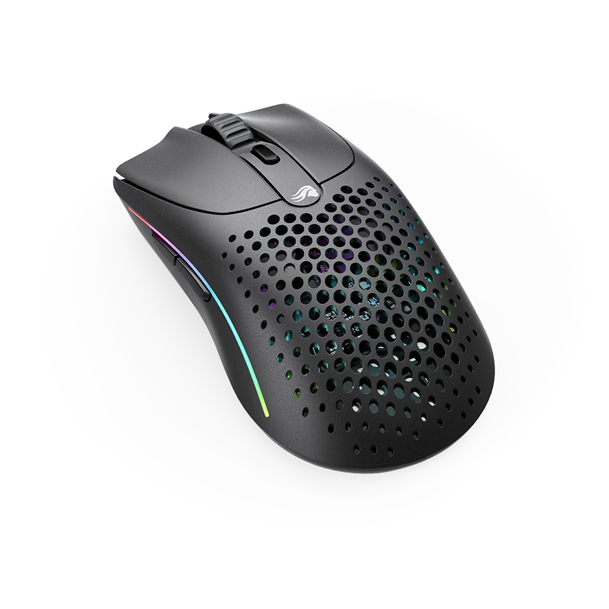 MOUSE Glorious PC Gaming Race Wireless , 26000 DPI , RGB , Ultralight 68g , Hybrid 2.4GHz , Bluetooth , 6 butoane , Ambidextru , Negru Cod Produs: GLO-MS-OWV2-MB [3]