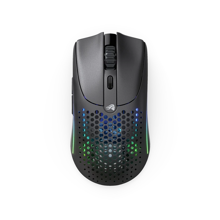 MOUSE Glorious PC Gaming Race Wireless , 26000 DPI , RGB , Ultralight 68g , Hybrid 2.4GHz , Bluetooth , 6 butoane , Ambidextru , Negru Cod Produs: GLO-MS-OWV2-MB [2]