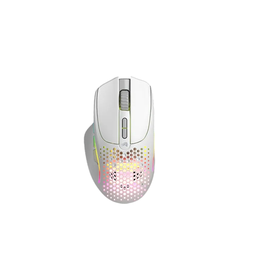MOUSE Glorious PC Gaming Race Wireless, 26000 DPI, Ultralight 75g, Bluetooth, 9 butoane, Alb Cod Produs: GLO-MS-IWV2-MW [2]
