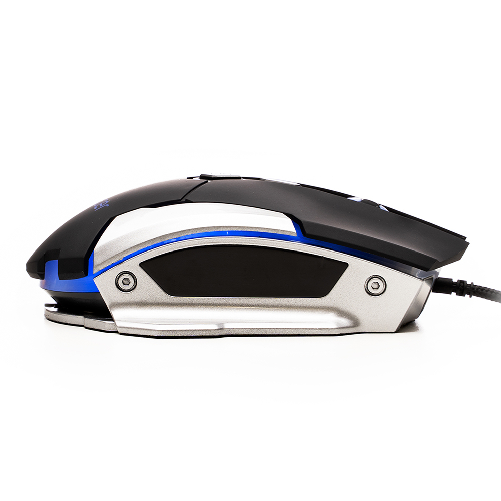 MOUSE Spacer - gaming, gaming, cu fir, USB, optic, 3.200 dpi, butoane/scroll 7/1, iluminare, negru, Cod Produs: SPGM-PULSAR-LITE [4]