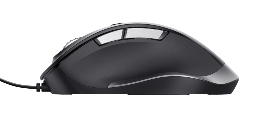Mouse Trust Fyda cu fir 5000 DPI ,  negru Cod Produs: TR-24728 [4]