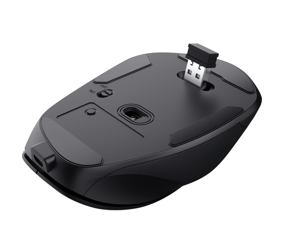 Mouse Trust Fyda WS 2400 DPI, negru Cod Produs: TR-24727 [3]
