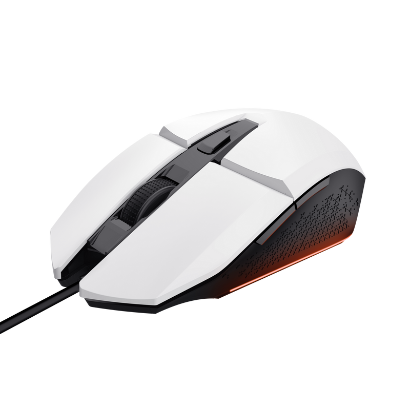 MOUSE Trust  GXT109W FELOX 6400 DPI, alb Cod Produs: TR-25066 [3]
