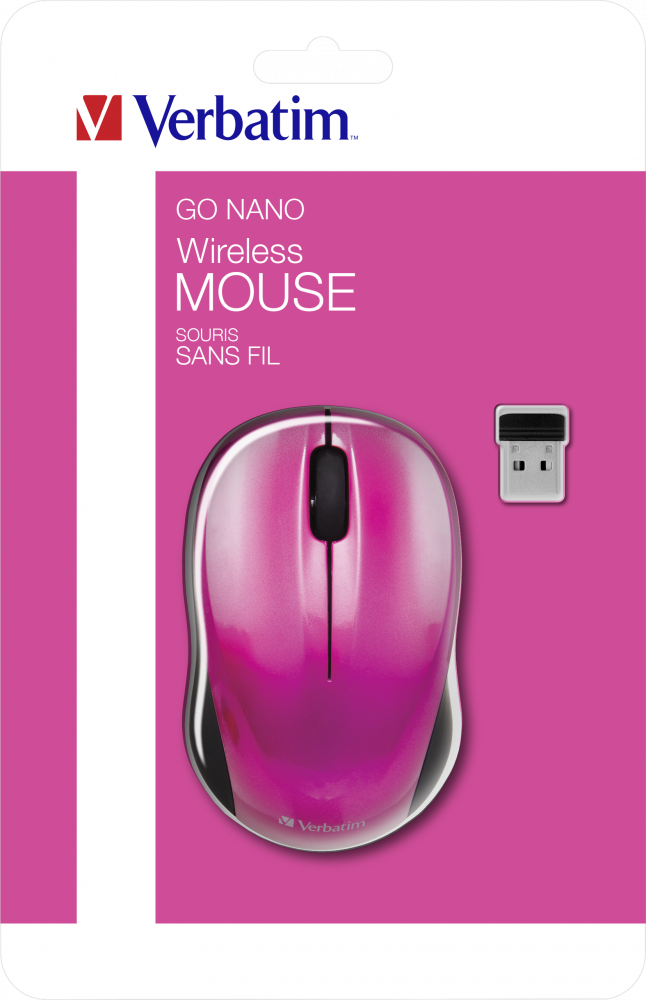 MOUSE VERBATIM FARA FIR NANO ROZ Cod Produs: 49043 [4]