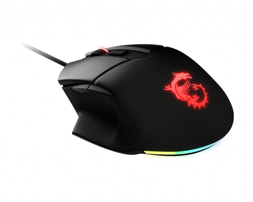 MSI Clutch GM20 ELITE Right handed Optical GAMING Mouse Max DPI 6400 Adjustable Weight system RGB lighting with the ability ,  Cod Produs: CLUTCH GM20 ELITE [2]