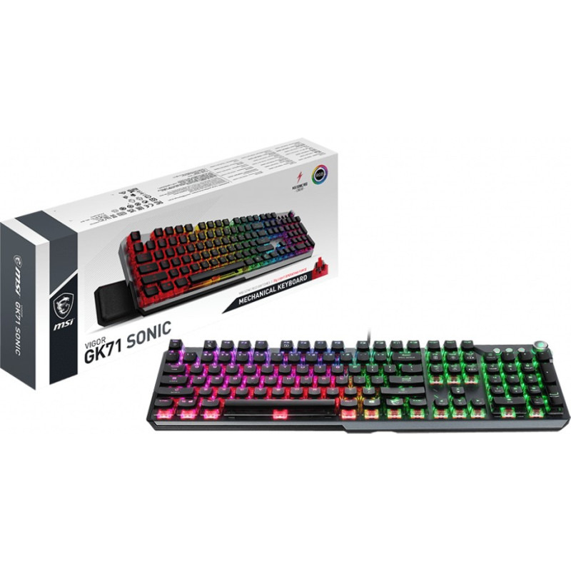 MSI VIGOR GK71 Keyboard SONIC RED US Cod Produs: VIGOR GK71 SONIC RED US [2]
