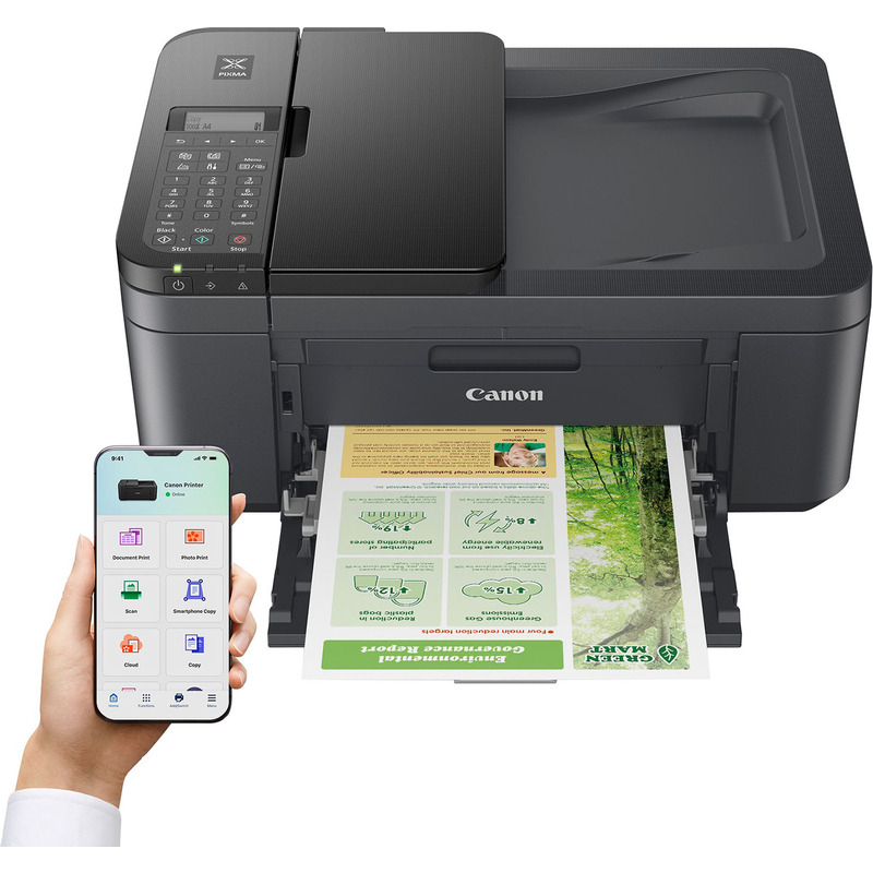 Multifunctional inkjet color CANON PIXMA TR4755I, A4, USB, Wi-Fi, Fax [3]