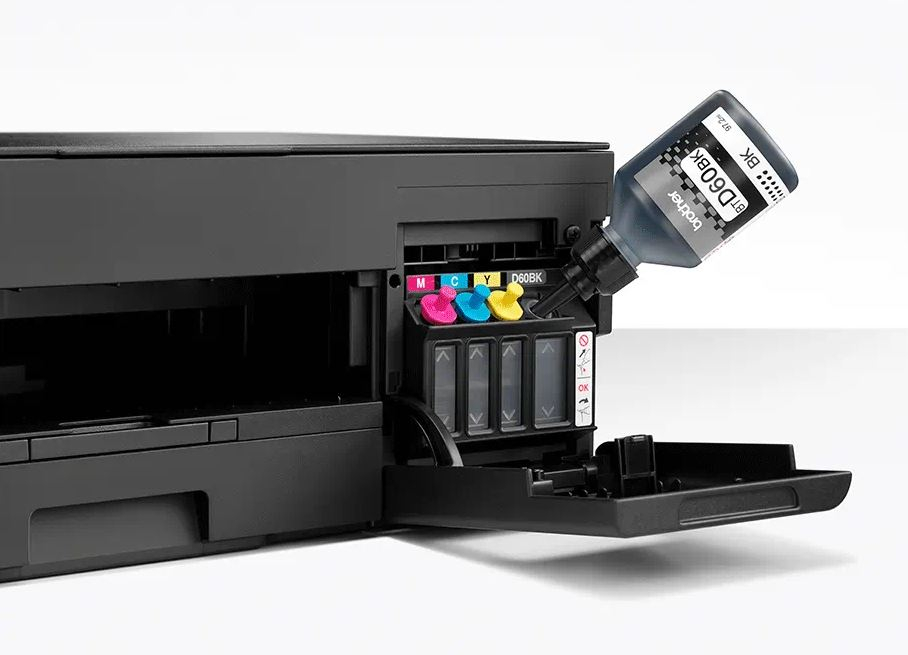 Multifunctional Inkjet CISS Color Brother DCP-T420W, A4,Functii: Impr|Scan|Cop,Vit de Print Mono:16ipm,Vit de print color:9ipm,Conectiv:USB|WiFi,Duplex:Nu,ADF:Nu(timbru verde 11lei) DCPT420WYJ1 [3]