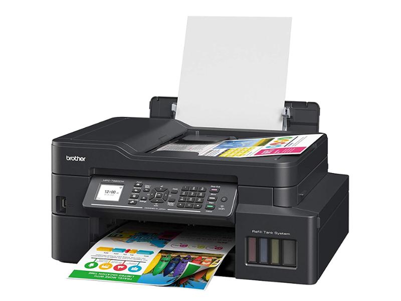 Multifunctional Inkjet CISS Color Brother MFC-T920DW , A4 , Functii: Impr|Scan|Cop|Fax , Vit Print Mono: 17ppm , Vit print color: 16ppm , Conectiv: USB|Ret|Wi-Fi , Duplex: Da , ADF: ADF (timbru verde [2]