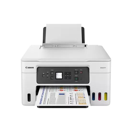 Multifunctional Inkjet CISS Color Canon GX3040, A4, Functii: Impr.|Scan.|Cop.|Cloud, Viteza de Printare Monocrom: 18ipm, Viteza de printare color: 13ipm, Conectivitate:USB|WIFI, Duplex:Da, ADF:Nu(incl [3]