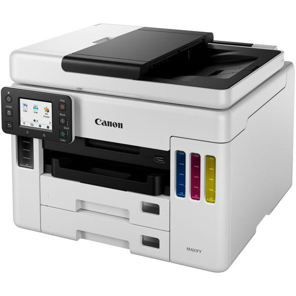 Multifunctional Inkjet CISS Color Canon Maxify GX7040 , A4 , Functii: Impr|Scan|Cop|Fax , Vit Print Mono: 24ipm , Vit print color: 15.5 ipm , Conectiv: USB|Retea|Wi-Fi , Duplex: Da , ADF: ADF(timbru v [1]