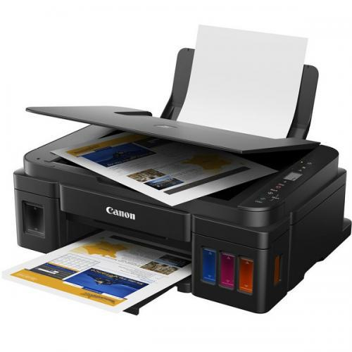 Multifunctional Inkjet CISS Color Canon PIXMA G2411 , A4 , Functii: Impr.|Scan.|Cop. , Viteza Print Mono: 8.8cpm , Viteza printare color: 5ppm , Conectiv: USB , Duplex: Nu , ADF: Nu(Timbru Verde 8l [2]