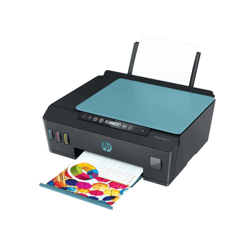 Multifunctional Inkjet CISS Color HP Smart Tank 516 Wireless AiO , A4 , Functii: Impr|Scan|Cop , Vit Print Mono: 11 ppm , Vit Print color: 5 ppm , Conectiv: USB|Wi-Fi|BTH , Duplex: Nu , ADF: Nu(timbru [3]