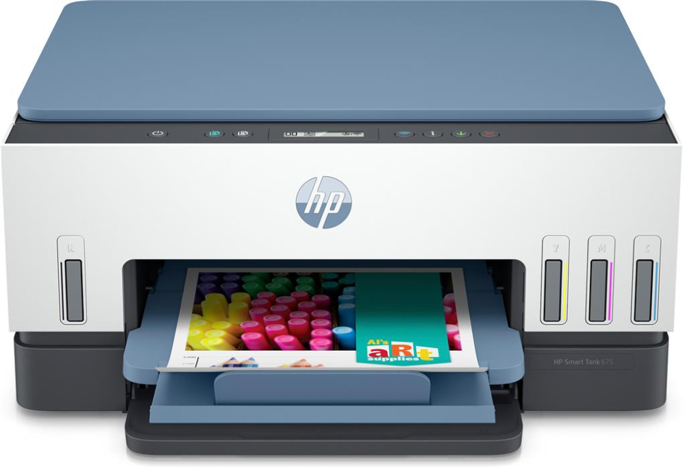 Multifunctional Inkjet CISS Color HP SMART TANK 625 AIO, A4, Functii:Impr|Scan|Cop,Viteza Print Mono:22pm,Viteza Print color:11ppm,Conectiv:Retea|WiFi,Duplex:Da,ADF:Nu(Timbru Verde 11lei) 28C12A [1]