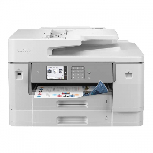 Multifunctional inkjet Color BROTHER ,  A3 , Functii: Impr|Scan|Cop|Fax , Vit Print Mono: 24ppm , Vit print color: 24ppm , Conectiv: USB|Retea|WiFi , Duplex: Da , ADF: DADF(Timbru Verde 40lei) [1]