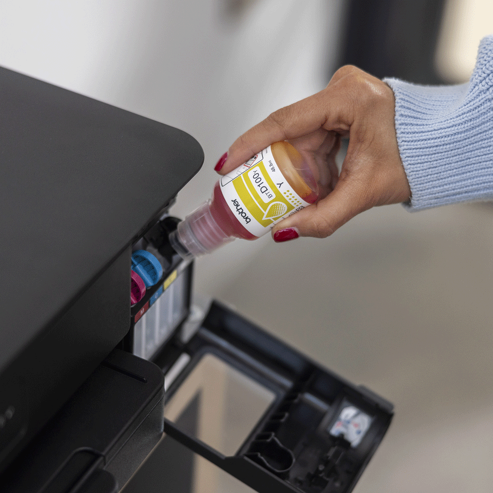 Multifunctional inkjet color BROTHER Inkbenefit DCP-T430W CISS, A4, USB, Wi-Fi [5]