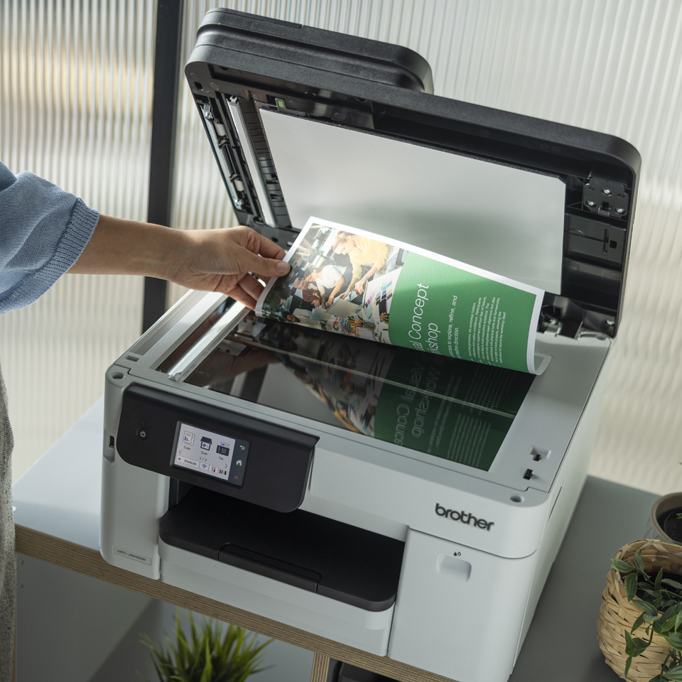 Multifunctional inkjet color BROTHER MFC-J5010DW, A4, USB, Wi-Fi, Retea [6]