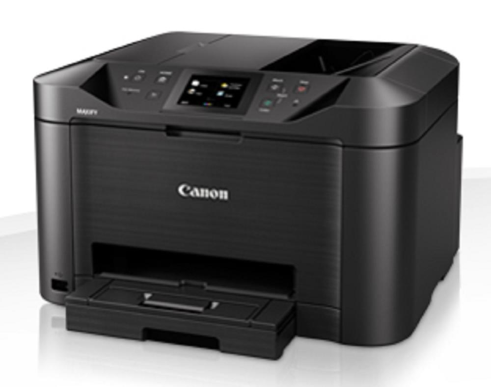 Multifunctional Inkjet Color Canon Maxify MB5150 , A4 , Functii: Impr|Scan|Cop|Fax , Vit Print Mono: 24ppm , Vit print color: 15.5ppm , Conectiv: USB|Ret|Wi-Fi , Duplex: Da , ADF: ADF(timbru verde 40 [1]