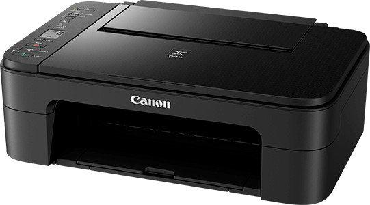 Multifunctional Inkjet Color Canon Pixma TS3350 Black, A4, Functii: Impr.|Scan.|Cop., Vit  Print Mono:7.7ipm, Vit print color:4ipm,Conectiv:USB|WiFi, Duplex:Nu,ADF:Nu(timbru verde 11lei) 3771C006AA [1]
