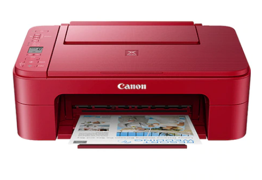 Multifunctional Inkjet Color Canon Pixma TS3352 Red, A4, Functii:Impr|Scan|Cop,Viteza Print Mono:7.7ipm,Viteza Print color:4ipm,Conectiv:USB|WiFi,Duplex:Nu,ADF:Nu(timbru verde 11 lei) 3771C046AA [2]